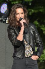 KATIE HOLMES at 2015 Global Citizen Festival in New York 09/26/2015
