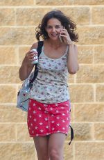 KATIE HOLMES on the Set of All We Had in New York 09/02/2015