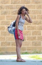 KATIE HOLMES on the Set of All We Had in New York 09/02/2015