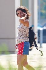 KATIE HOLMES on the Set of All We Had in New York 09/02/2015