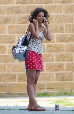 KATIE HOLMES on the Set of All We Had in New York 09/02/2015