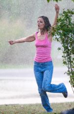 KATIE HOLMES on the Set of All We Had in New York 09/02/2015