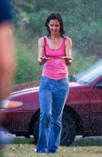KATIE HOLMES on the Set of All We Had in New York 09/02/2015