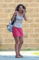 KATIE HOLMES on the Set of All We Had in New York 09/02/2015