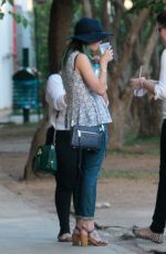 KAYA SCODELARIO Out and About in Sao Paulo 08/31/2015