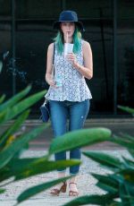 KAYA SCODELARIO Out and About in Sao Paulo 08/31/2015
