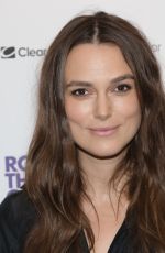 KEIRA KNIGHTLEY at Roundabout 50th Anniversary in New York 09/10/2015