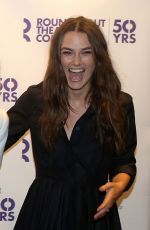 KEIRA KNIGHTLEY at Roundabout 50th Anniversary in New York 09/10/2015