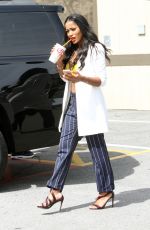 KEKE PALMER Leaves WB Studios in Los Angeles 09/21/2015