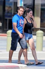 KELLY BROOK Out and About in Manhattan Beach 09/23/2015