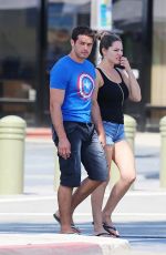 KELLY BROOK Out and About in Manhattan Beach 09/23/2015