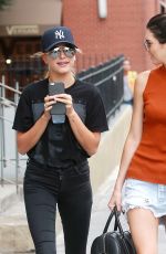 KENDALL JENNER and HAILEY BALDWIN Out and About in New York 08/31/2015
