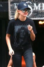 KENDALL JENNER and HAILEY BALDWIN Out and About in New York 08/31/2015