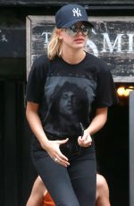 KENDALL JENNER and HAILEY BALDWIN Out and About in New York 08/31/2015