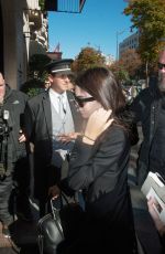 KENDALL JENNER Arrives at Her Hotel in Paris 09/29/2015