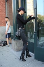KENDALL JENNER Arrives at Kanye