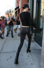 KENDALL JENNER Arrives at Kanye