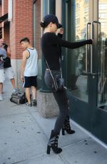 KENDALL JENNER Arrives at Kanye
