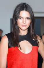 KENDALL JENNER at Calvin Kklein Fashion Show at NYFW 09/17/2015