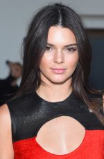 KENDALL JENNER at Calvin Kklein Fashion Show at NYFW 09/17/2015