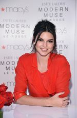 KENDALL JENNER at Modern Muse Le Rouge Perfume Launch in New York 09/18/2015