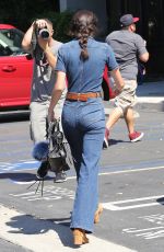 KENDALL JENNER in Jeasn Arrives at a Production Studio in Sherman Oaks 09/25/2015