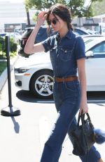 KENDALL JENNER in Jeasn Arrives at a Production Studio in Sherman Oaks 09/25/2015