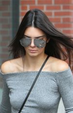 KENDALL JENNER in Tight Jeans Leaves Her Apartment in New York 09/03/2015
