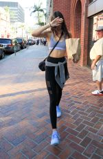 KENDALL JENNER in Tights Out in Beverly Hills 09/22/2015