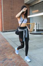 KENDALL JENNER in Tights Out in Beverly Hills 09/22/2015