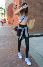 KENDALL JENNER in Tights Out in Beverly Hills 09/22/2015