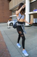 KENDALL JENNER in Tights Out in Beverly Hills 09/22/2015