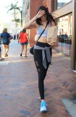 KENDALL JENNER in Tights Out in Beverly Hills 09/22/2015