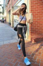 KENDALL JENNER in Tights Out in Beverly Hills 09/22/2015