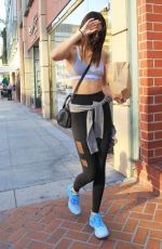 KENDALL JENNER in Tights Out in Beverly Hills 09/22/2015