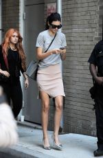 KENDALL JENNER Leaves Spring Studios in New York 09/16/2015