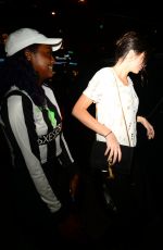 KENDALL JENNER Night Out in New York 09/04/2015