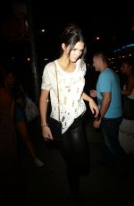 KENDALL JENNER Night Out in New York 09/04/2015