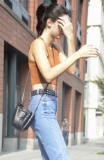 KENDALL JENNER Out and About in New York 09/04/2015