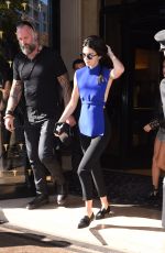 KENDALL JENNER Out and About in Paris 09/30/2015