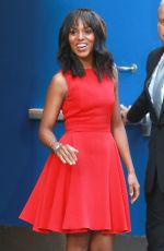 KERRY WASHINGTON Arrives at Good Morning Studios in New York 09/24/2015