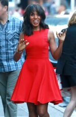 KERRY WASHINGTON Arrives at Good Morning Studios in New York 09/24/2015
