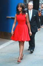 KERRY WASHINGTON Arrives at Good Morning Studios in New York 09/24/2015
