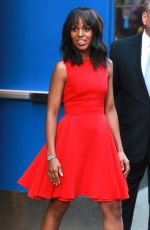 KERRY WASHINGTON Arrives at Good Morning Studios in New York 09/24/2015