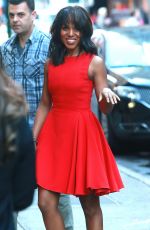 KERRY WASHINGTON Arrives at Good Morning Studios in New York 09/24/2015