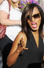 KERRY WASHINGTON Arrives at Jimmy Kimmel Live!in Hollywood 09/22/2015