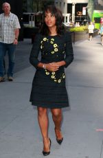 KERRY WASHINGTON Out and About in New York 09/24/2015