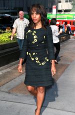 KERRY WASHINGTON Out and About in New York 09/24/2015
