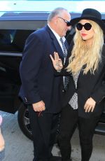 KESHA SEBERT Arrives at LAX Airport in Los Angeles 09/18/2015