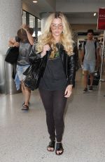 KESHA SEBERT at Los Angeles International Airport 09/22/2015